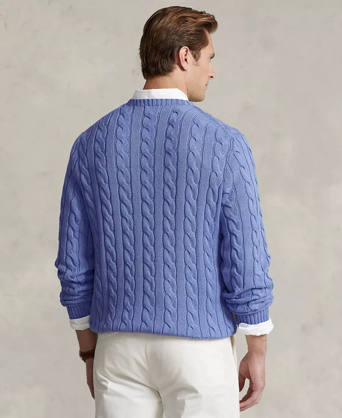 Alfani Polo Ralph Lauren Men's Cable-Knit Cotton Sweater Men's Fashion & Accessories