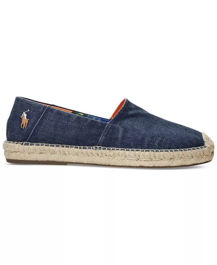 Alfani Polo Ralph Lauren Men's Cevio Washed Canvas Espadrilles Men's Shoes