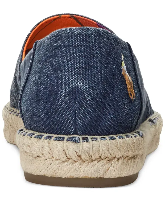 Alfani Polo Ralph Lauren Men's Cevio Washed Canvas Espadrilles Men's Shoes