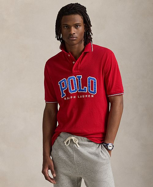 alfani Polo Ralph Lauren Men's Classic-Fit Logo Mesh Polo Shirt Men's Fashion & Accessories