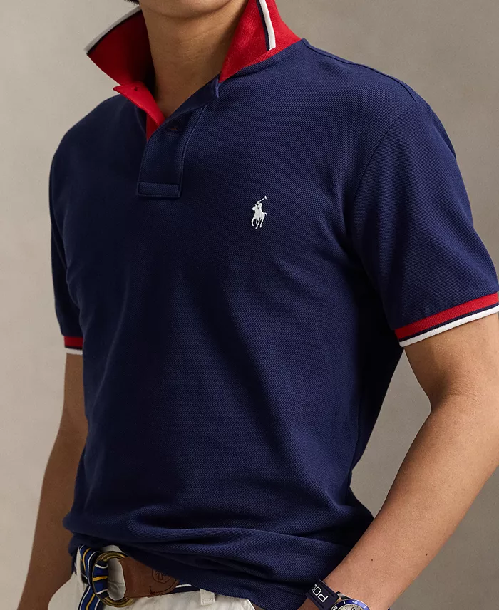 Alfani Polo Ralph Lauren Men's Classic-Fit Mesh Polo Shirt Men's Fashion & Accessories
