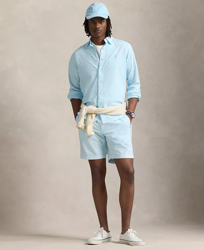 Alfani Polo Ralph Lauren Men's Classic Fit Mineral-Dyed Oxford Shirt Men's Fashion & Accessories