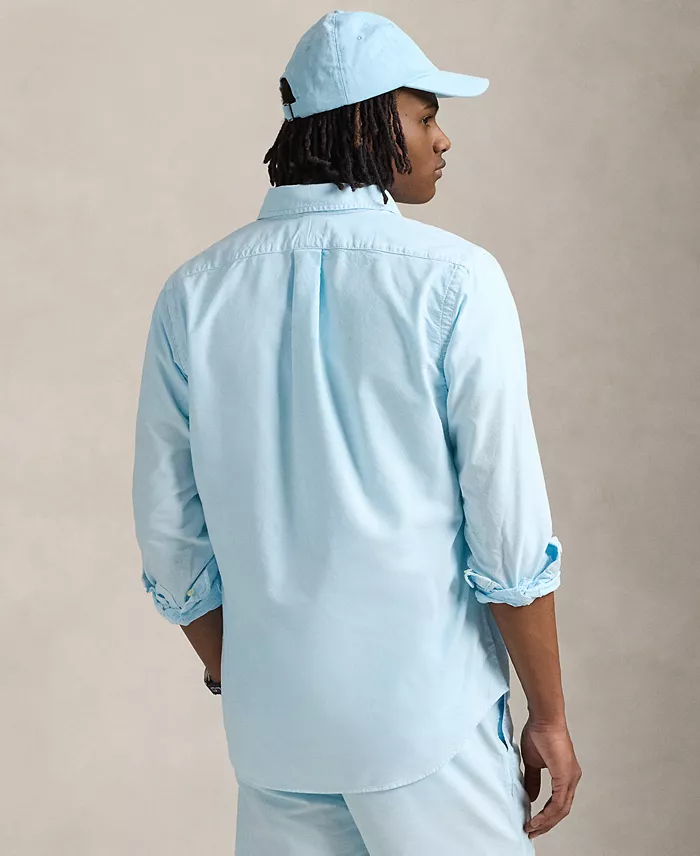 Alfani Polo Ralph Lauren Men's Classic Fit Mineral-Dyed Oxford Shirt Men's Fashion & Accessories