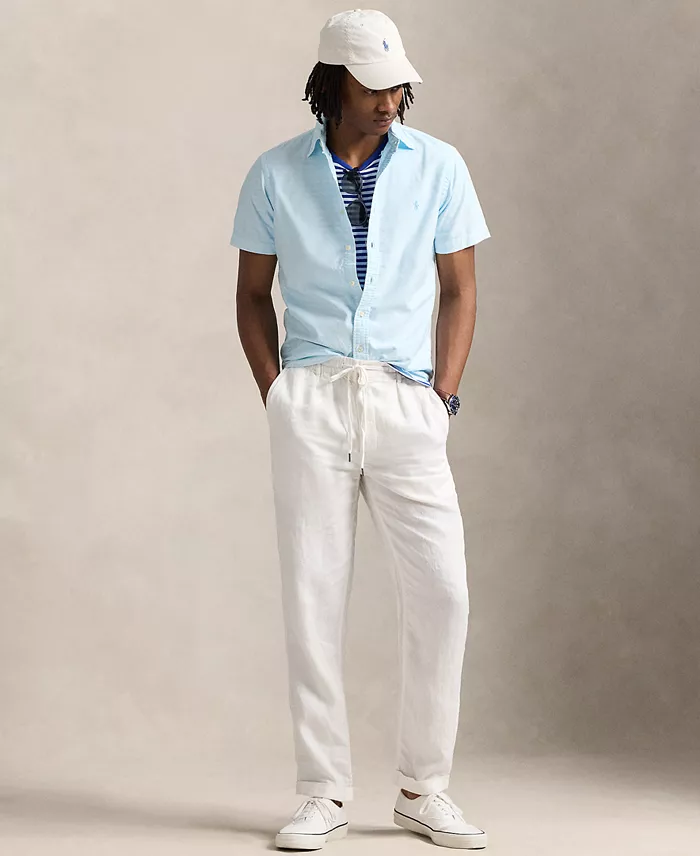 Alfani Polo Ralph Lauren Men's Classic-Fit Mineral-Dyed Oxford Shirt Men's Fashion & Accessories