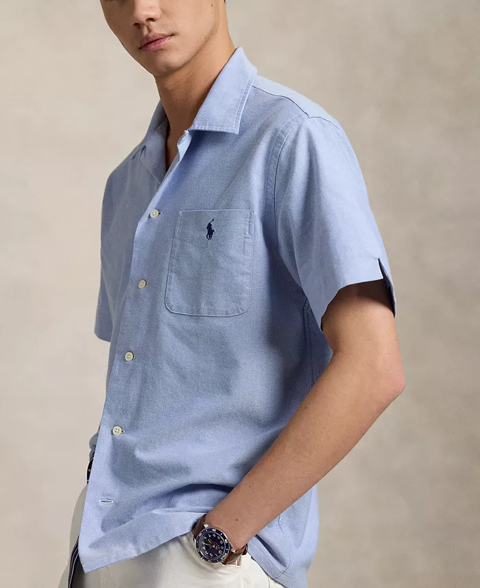 Alfani Polo Ralph Lauren Men's Classic-Fit Oxford Camp Shirt Men's Fashion & Accessories