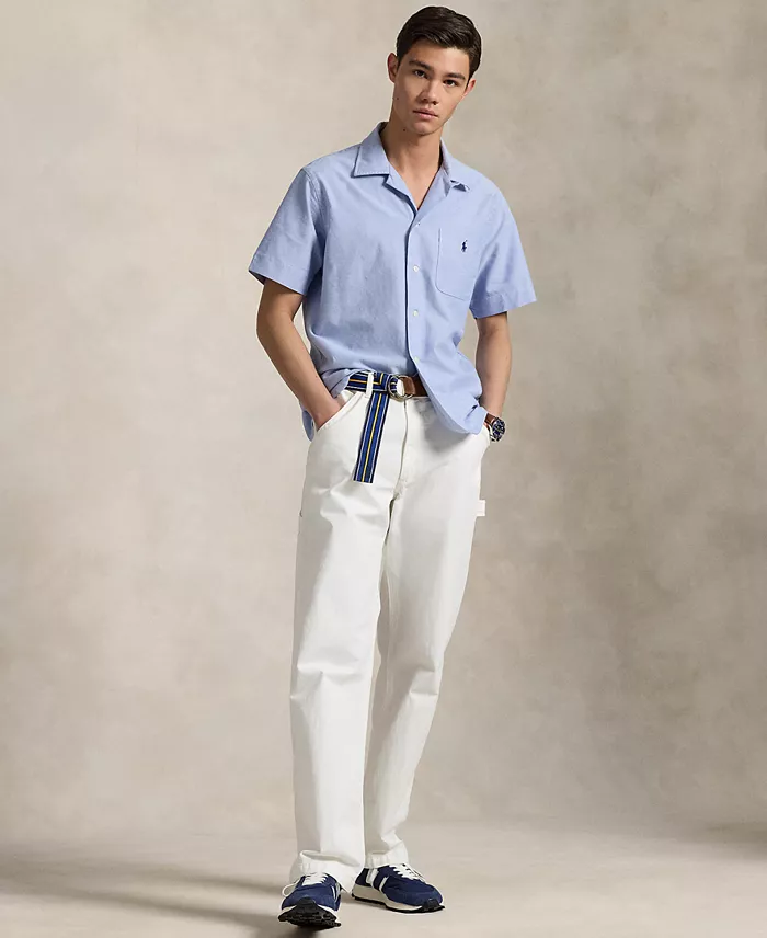 Alfani Polo Ralph Lauren Men's Classic-Fit Oxford Camp Shirt Men's Fashion & Accessories