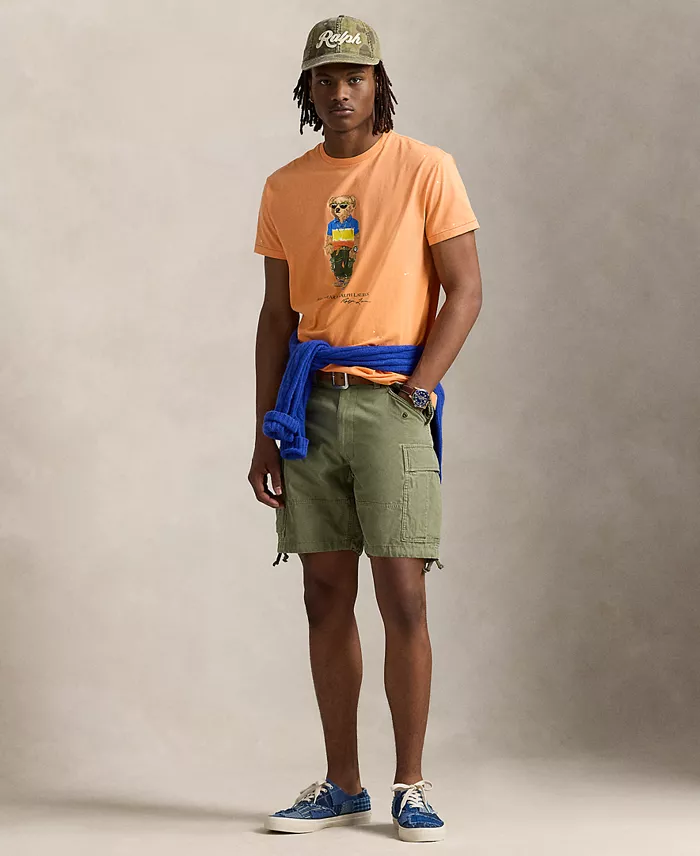 Alfani Polo Ralph Lauren Men's Classic-Fit Polo Bear Jersey T-Shirt Men's Fashion & Accessories