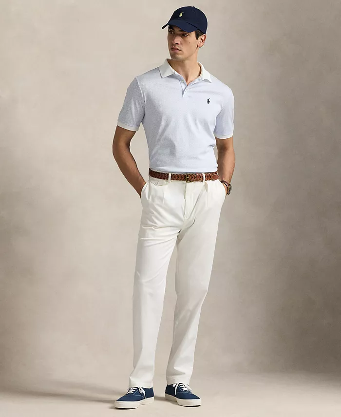 Alfani Polo Ralph Lauren Men's Classic-Fit Print Soft Cotton Polo Shirt Men's Fashion & Accessories