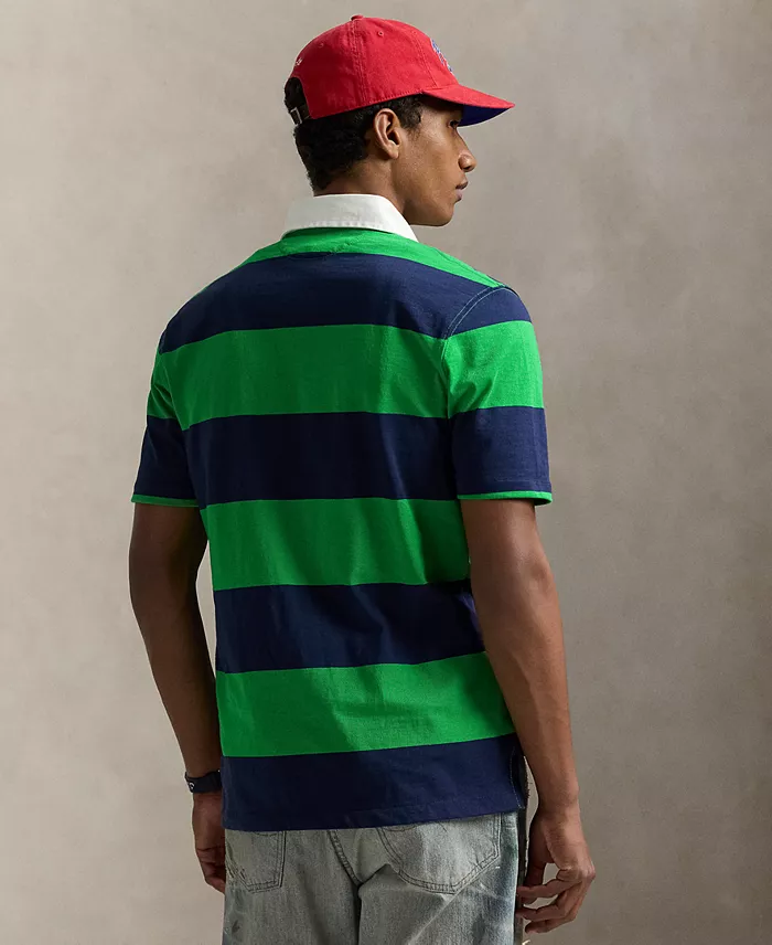 Alfani Polo Ralph Lauren Men's Classic-Fit Short-Sleeve Rugby Shirt Men's Fashion & Accessories