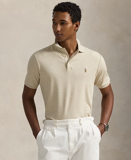 alfani Polo Ralph Lauren Men's Classic Fit Soft Cotton Polo Men's Fashion & Accessories