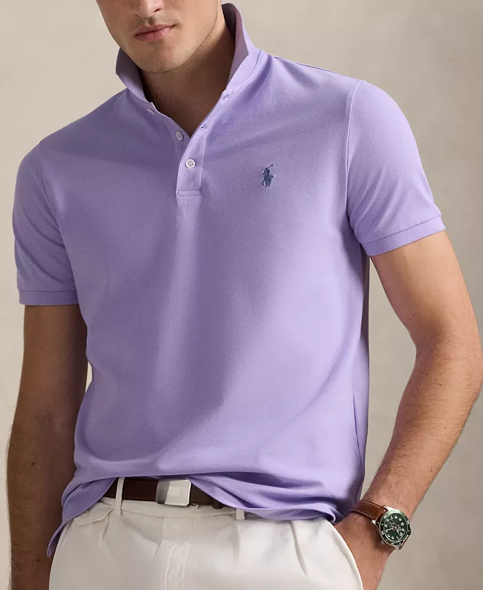 Alfani Polo Ralph Lauren Men's Classic-Fit Stretch Mesh Polo Shirt Men's Fashion & Accessories