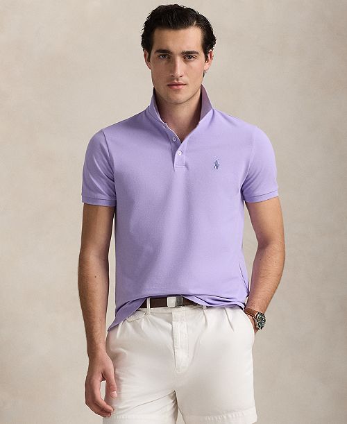 alfani Polo Ralph Lauren Men's Classic-Fit Stretch Mesh Polo Shirt Men's Fashion & Accessories