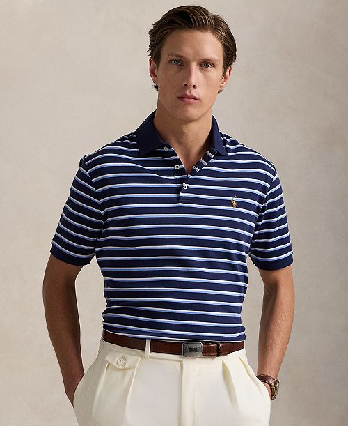 alfani Polo Ralph Lauren Men's Classic-Fit Striped Soft Cotton Polo Men's Fashion & Accessories alfani Polo Ralph Lauren Men's Classic-Fit Striped Soft Cotton Polo Men's Fashion & Accessories