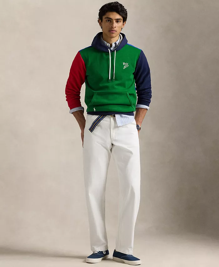 Alfani Polo Ralph Lauren Men's Color-Blocked Double-Knit Mesh Hoodie Men's Fashion & Accessories