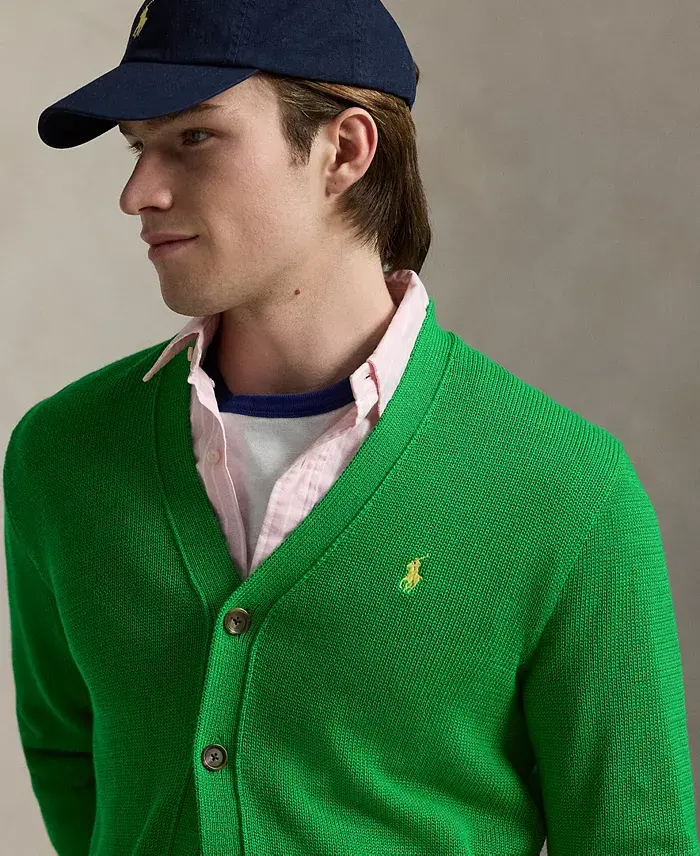 Alfani Polo Ralph Lauren Men's Cotton V-Neck Cardigan Men's Fashion & Accessories