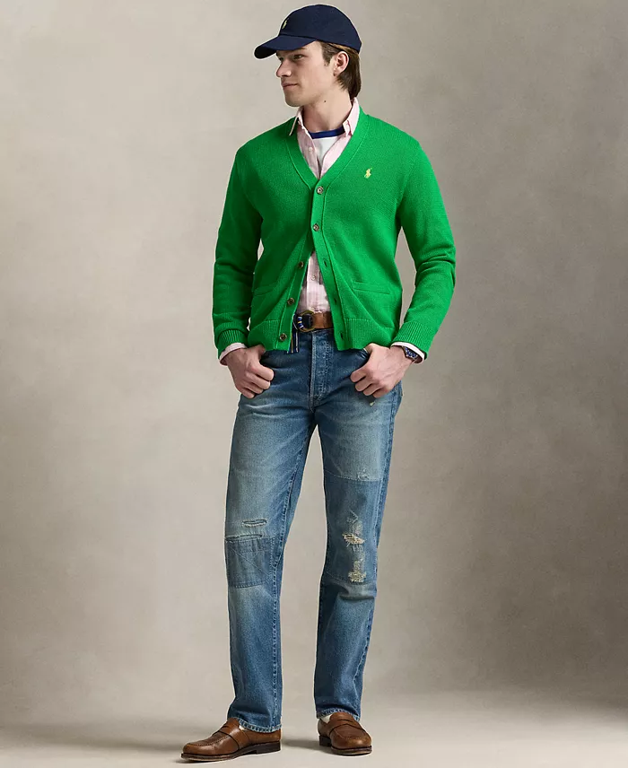 Alfani Polo Ralph Lauren Men's Cotton V-Neck Cardigan Men's Fashion & Accessories