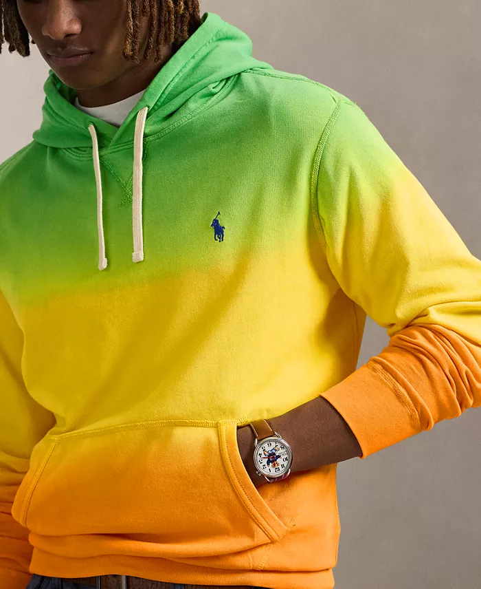 Alfani Polo Ralph Lauren Men's Dip-Dyed Spa Terry Hoodie Men's Fashion & Accessories