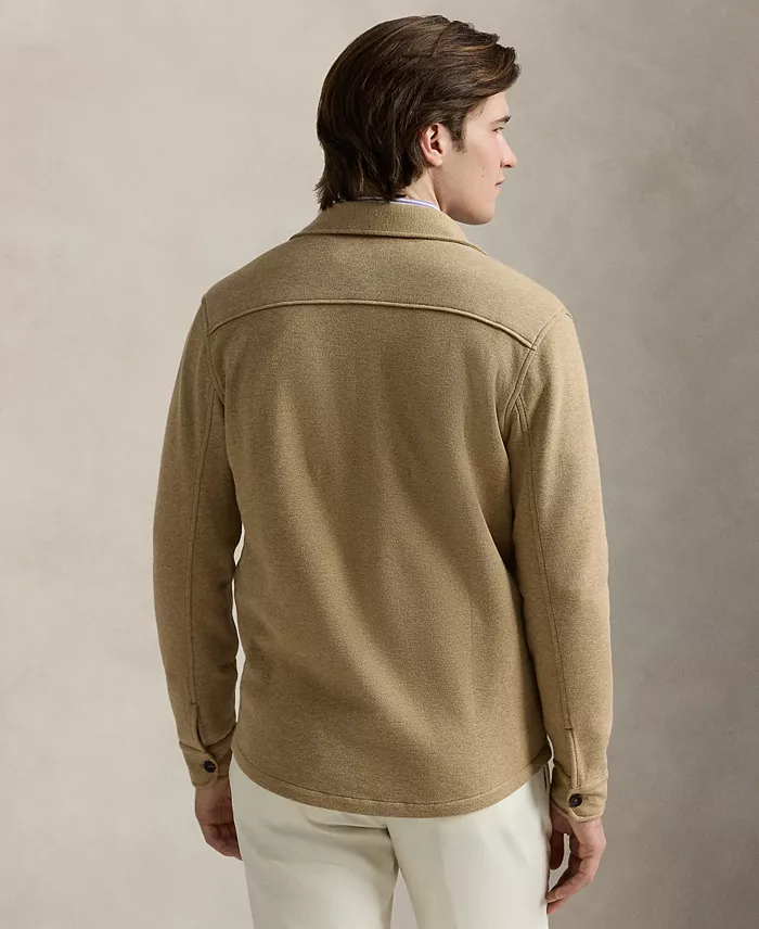 Alfani Polo Ralph Lauren Men's Double-Knit Mesh Shirt Jacket Men's Fashion & Accessories