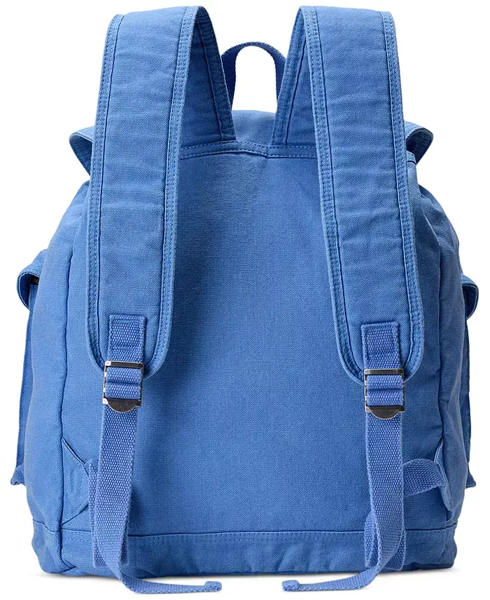 Alfani Polo Ralph Lauren Men's Flap-Top Canvas Backpack Men's Fashion & Accessories