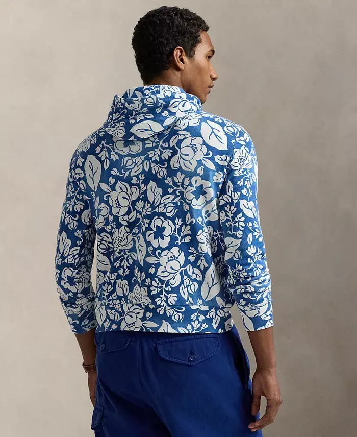 Alfani Polo Ralph Lauren Men's Floral Spa Terry Hoodie Men's Fashion & Accessories