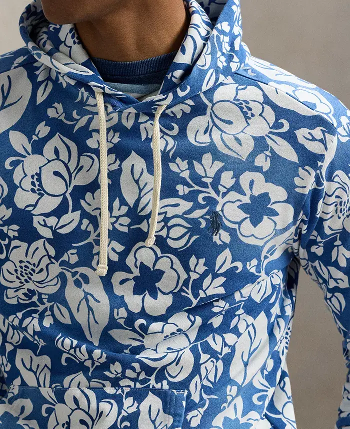 Alfani Polo Ralph Lauren Men's Floral Spa Terry Hoodie Men's Fashion & Accessories
