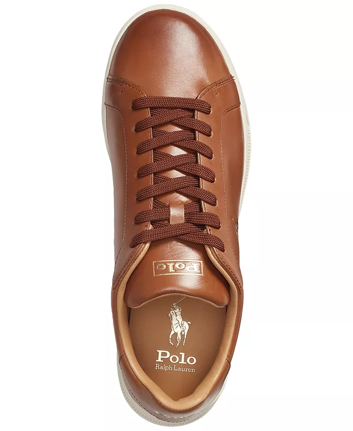 Alfani Polo Ralph Lauren Men's Heritage Court II Leather Sneaker Men's Shoes