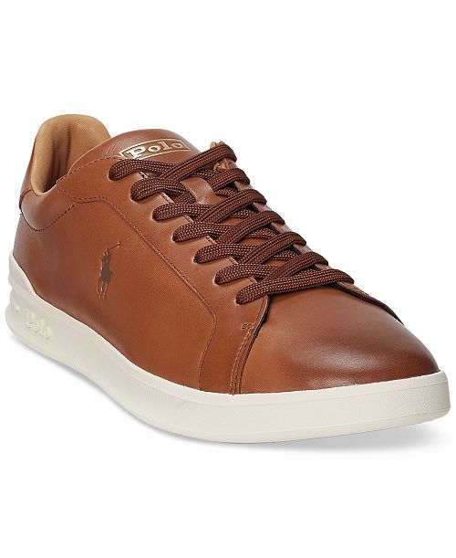 alfani Polo Ralph Lauren Men's Heritage Court II Leather Sneaker Men's Shoes