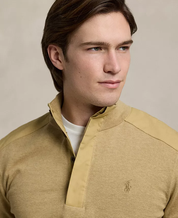 Alfani Polo Ralph Lauren Men's Hybrid Mockneck Pullover Men's Fashion & Accessories
