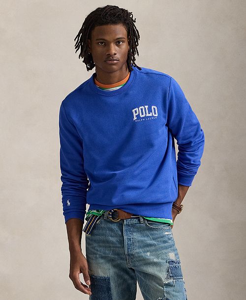 alfani Polo Ralph Lauren Men's Logo Fleece Sweatshirt Men's Fashion & Accessories
