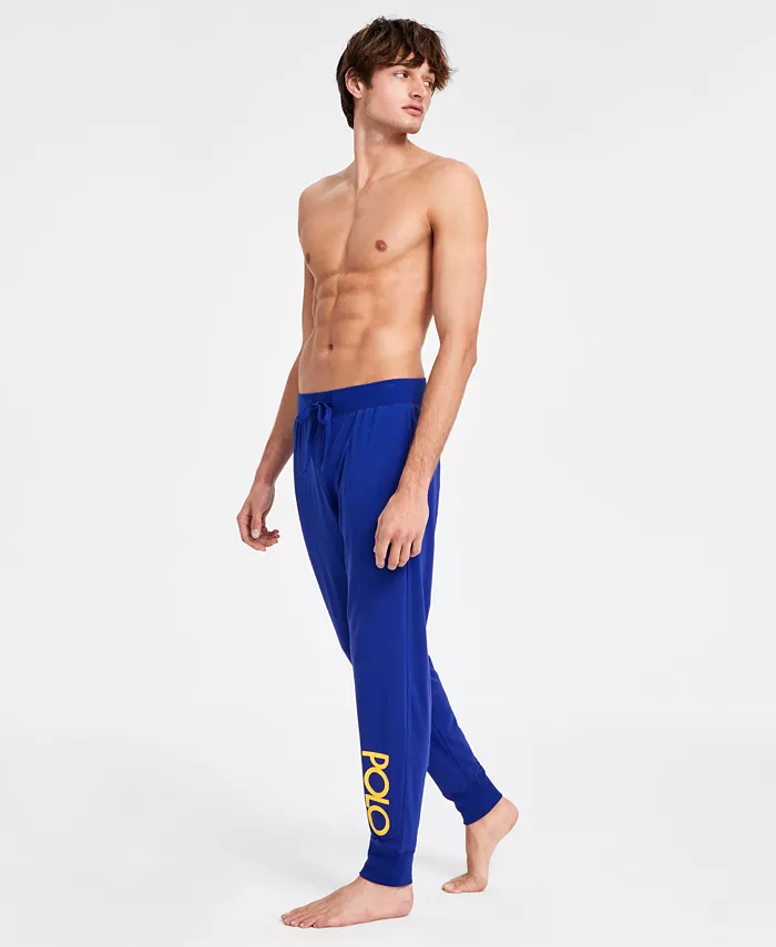 Alfani Polo Ralph Lauren Men's Logo Jogger Pajama Pants Exclusively At Macy's Men's Fashion & Accessories