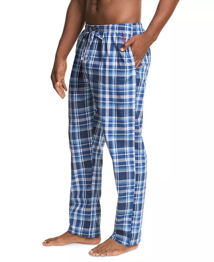 Alfani Polo Ralph Lauren Men's Plaid Woven Pajama Pants Men's Fashion & Accessories