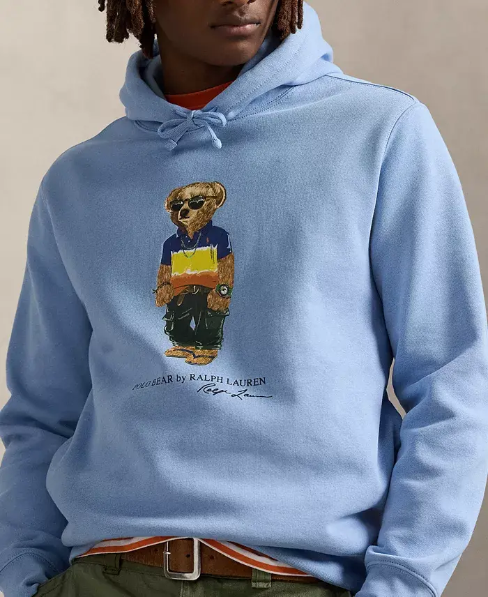 Alfani Polo Ralph Lauren Men's Polo Bear Fleece Hoodie Men's Fashion & Accessories