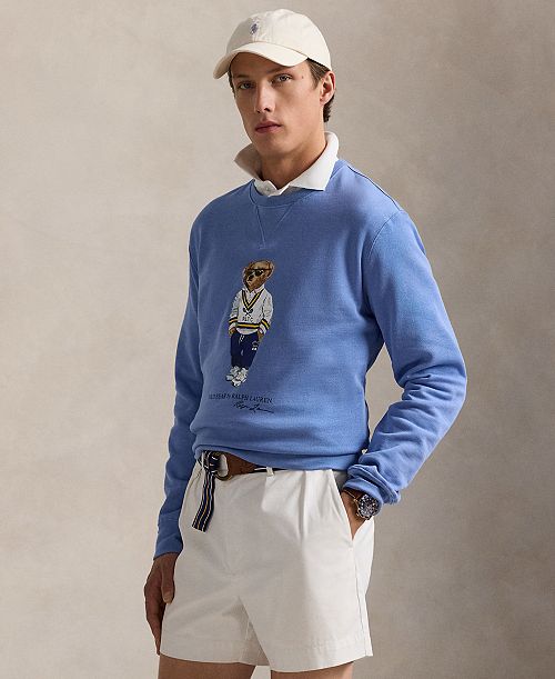 alfani Polo Ralph Lauren Men's Polo Bear Fleece Sweatshirt Men's Fashion & Accessories