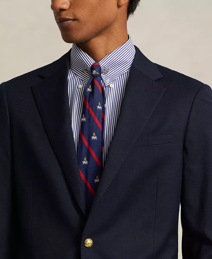 Alfani Polo Ralph Lauren Men's Polo Modern Wool-Blend Gabardine Blazer Men's Fashion & Accessories