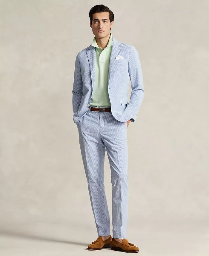 Alfani Polo Ralph Lauren Men's Polo Soft Seersucker Suit Jacket Men's Fashion & Accessories