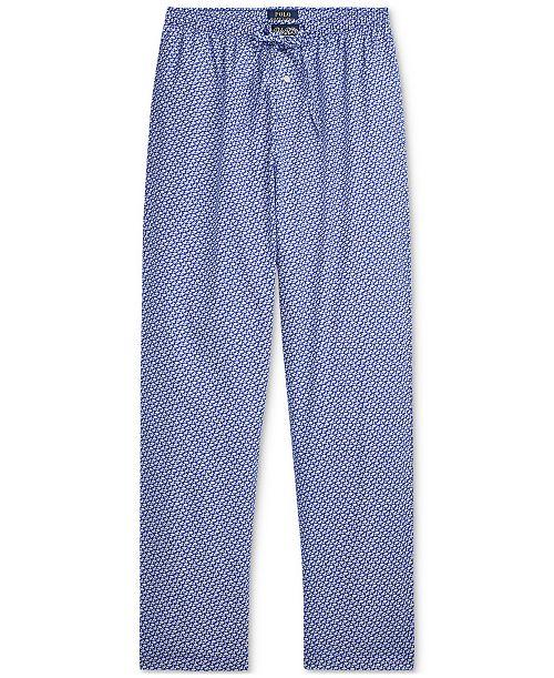 alfani Polo Ralph Lauren Men's Printed Woven Pajama Pants Men's Fashion & Accessories