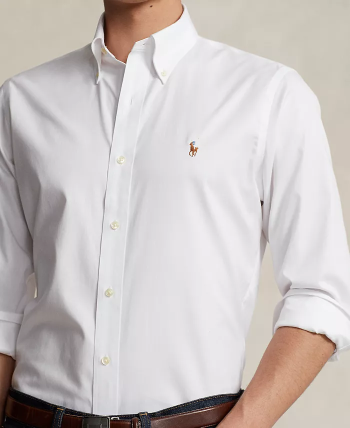 Alfani Polo Ralph Lauren Men's Purepress Cotton Oxford Shirt Men's Fashion & Accessories