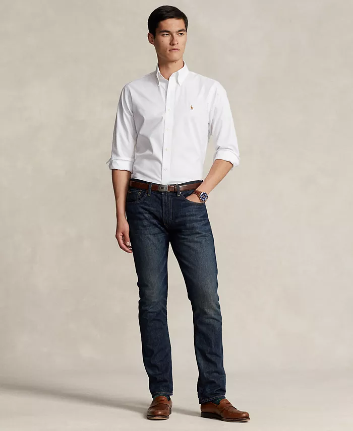 Alfani Polo Ralph Lauren Men's Purepress Cotton Oxford Shirt Men's Fashion & Accessories