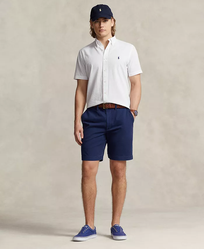 Alfani Polo Ralph Lauren Men's RL Prepster Classic-Fit Seersucker Shirt Men's Fashion & Accessories
