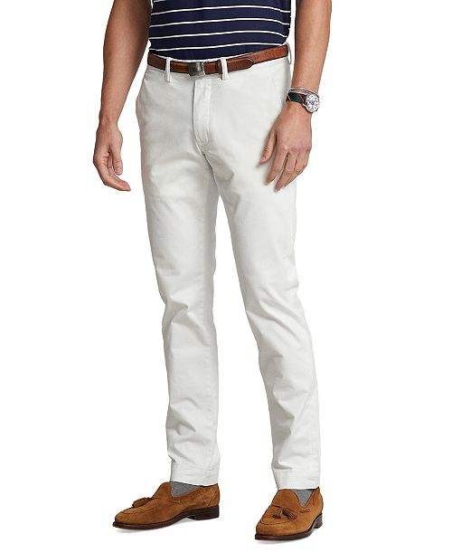 alfani Polo Ralph Lauren Men's Slim-Fit Stretch Chino Pants Men's Fashion & Accessories