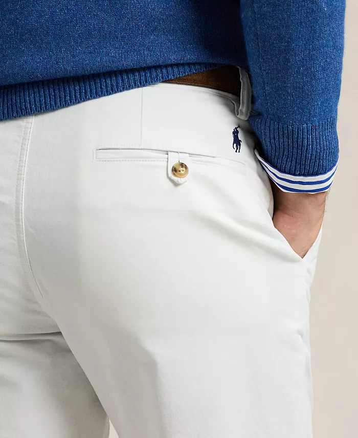 Alfani Polo Ralph Lauren Men's Straight-Fit Washed Stretch Chino Pants Men's Fashion & Accessories