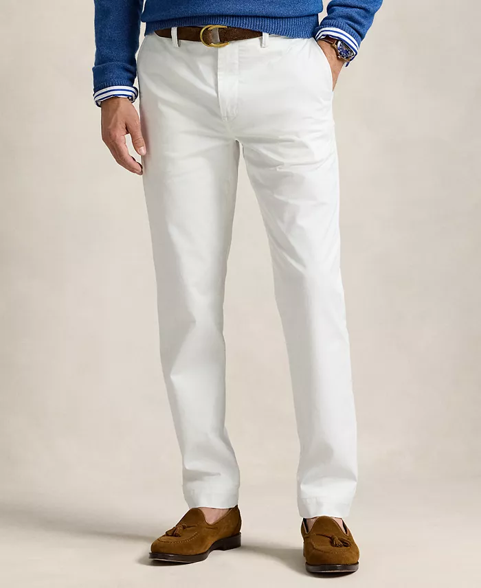 Alfani Polo Ralph Lauren Men's Straight-Fit Washed Stretch Chino Pants Men's Fashion & Accessories