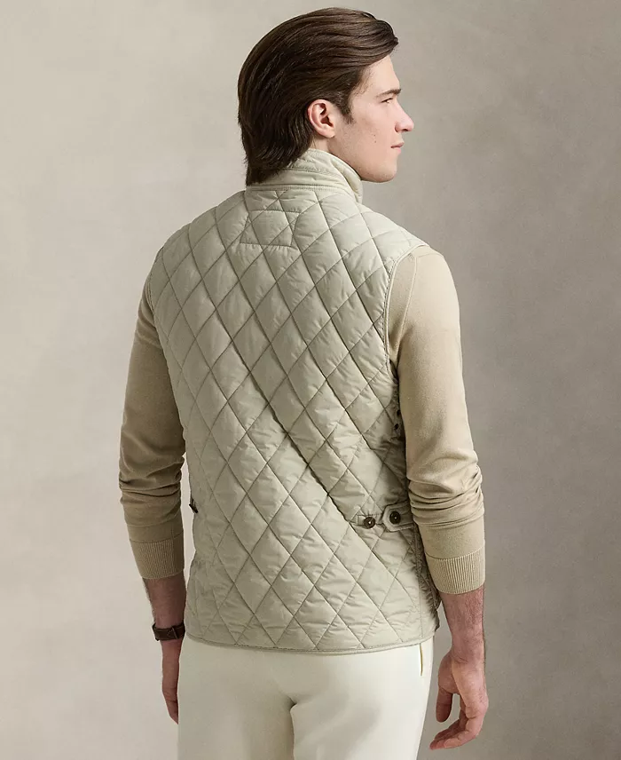 Alfani Polo Ralph Lauren Men's The Beaton Quilted Utility Vest Men's Fashion & Accessories