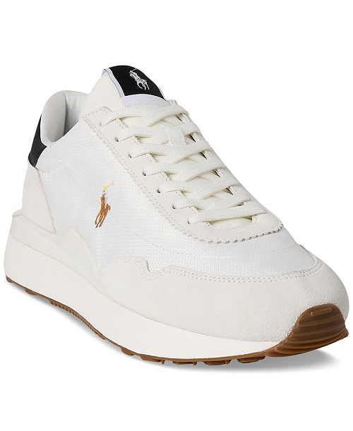 alfani Polo Ralph Lauren Men's Train 89 Lace-Up Sneakers Men's Shoes