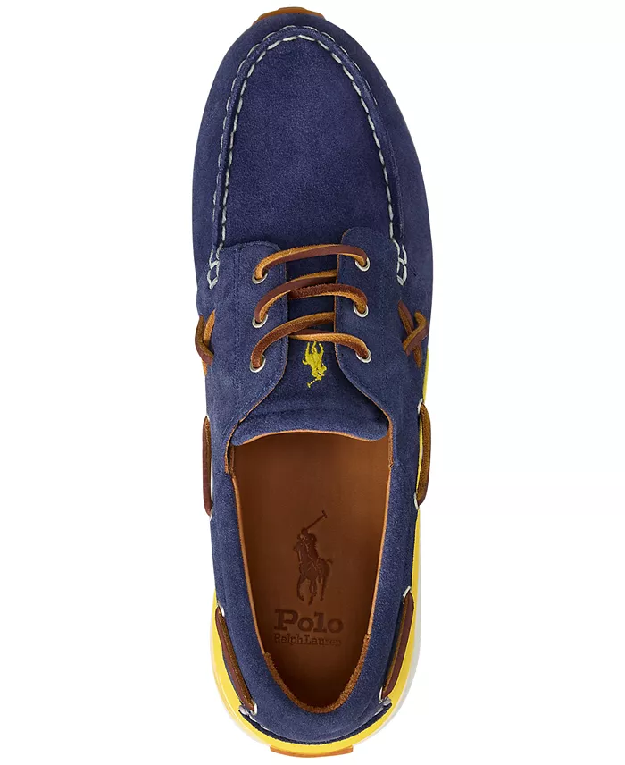 Alfani Polo Ralph Lauren Men's Train 89 Suede Moc-Toe Sneaker Men's Shoes