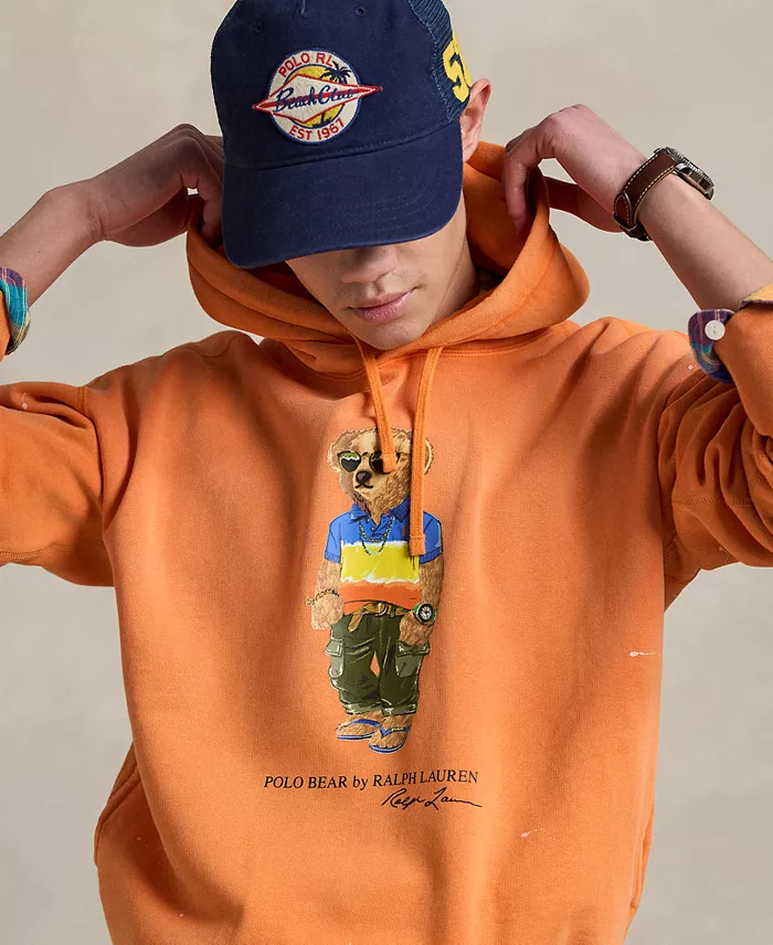 Alfani Polo Ralph Lauren Men's Vintage-Fit Polo Bear Fleece Hoodie Men's Fashion & Accessories