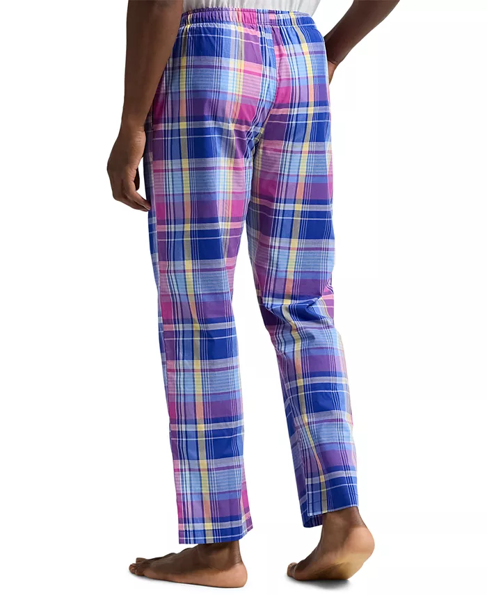 Alfani Polo Ralph Lauren Men's Woven Plaid Pajama Pants Men's Fashion & Accessories