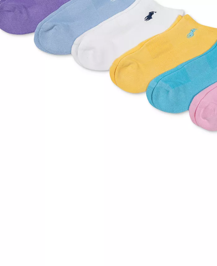 Alfani Polo Ralph Lauren Women's 6-Pk. Cushion Low-Cut Socks Women's Fashion Shoes & Accessories