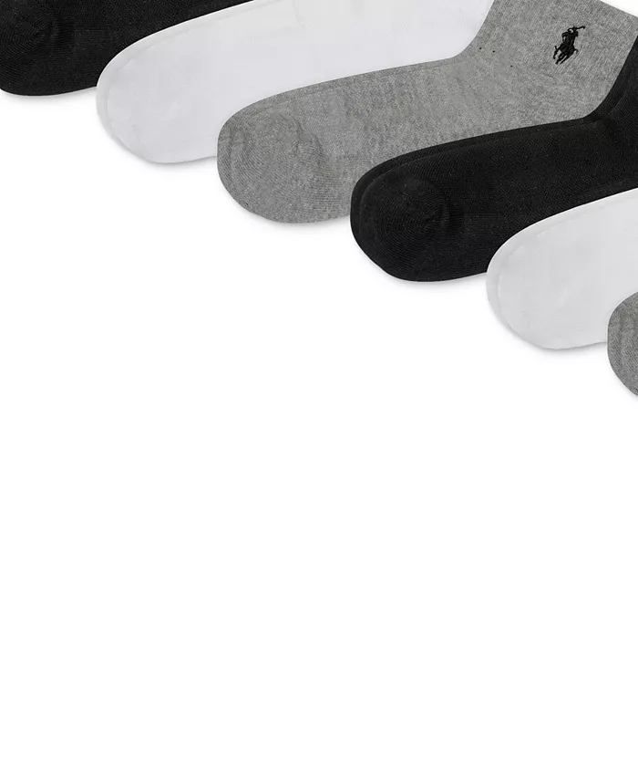 Alfani Polo Ralph Lauren Women's 6-Pk. Cushion Quarter Socks Women's Fashion Shoes & Accessories