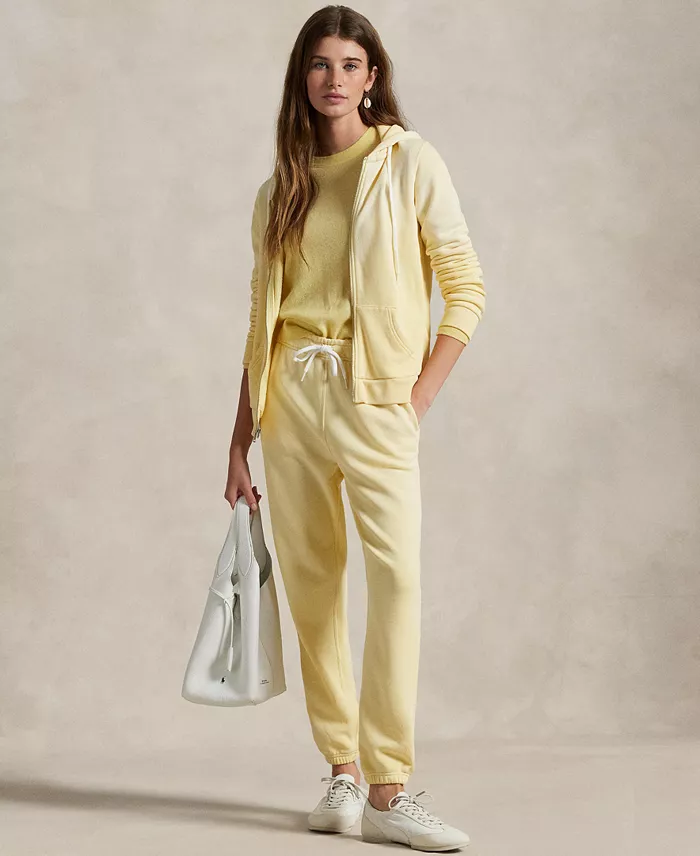 Alfani Polo Ralph Lauren Women's Cotton Fleece Full-Zip Hoodie Sweatshirt Women's Fashion Shoes & Accessories